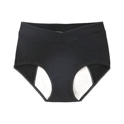 Breathable Cotton 3layers V Shape Waistline Panties Women'S Period Underwear