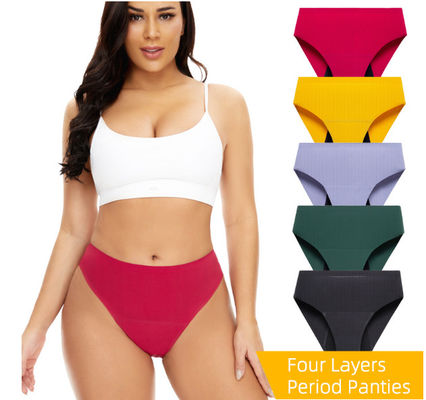 Female Eco Friendly Period Panties Underwear Ladies Thread 50ml Absorption Cotton Physiological