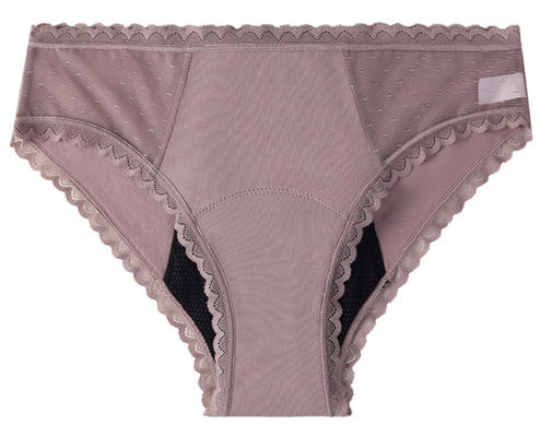 Women'S Postpartum Leak Free Period Panties Underwear Plus Size 4 Layers Mid Waist