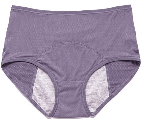 Hot Sale Plus Size M-8XL 10 Colors Physiological Leak Proof Menstrual Panties 3 Layers Breathable Period Underwear