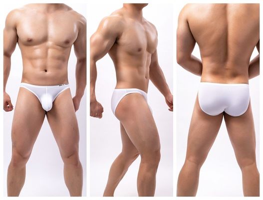 Bikini Mens Briefs Underwear With Pouch Breathable Sports Long Bulge Thong Lingerie