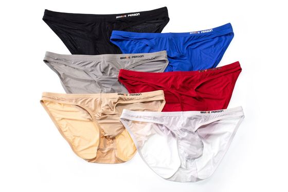 Bikini Mens Briefs Underwear With Pouch Breathable Sports Long Bulge Thong Lingerie