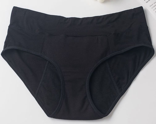 Plus Size 4 Layer Leak Proof Full Protection Physiological Brief Panties Absorbent Women Menstrual Period Underwear